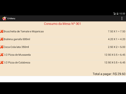 G-Menu [Menu Eletrônico] Screenshots 8