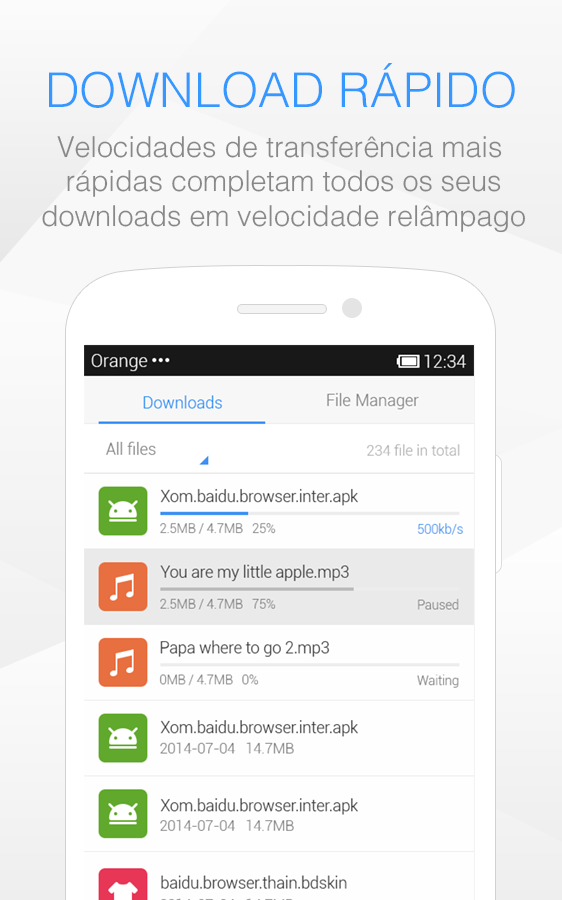 Baidu Browser- Navegador Web - screenshot