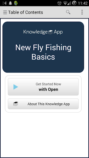 kApp - New Fly Fishing Basics