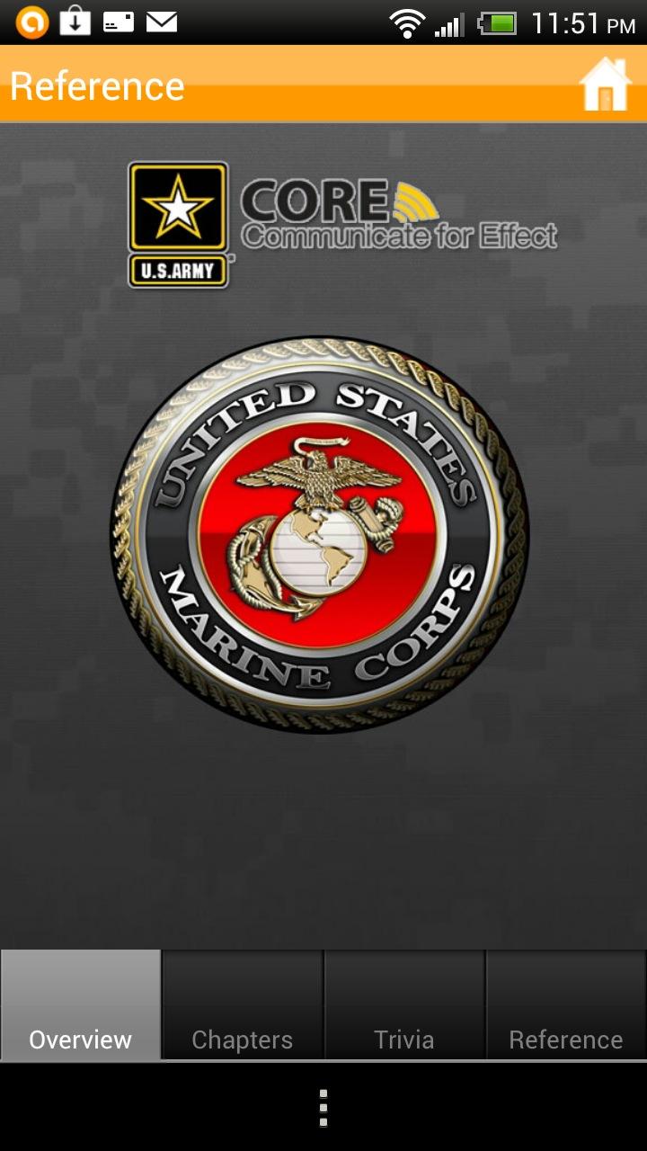 USMC Close Combat Manual Screen 1