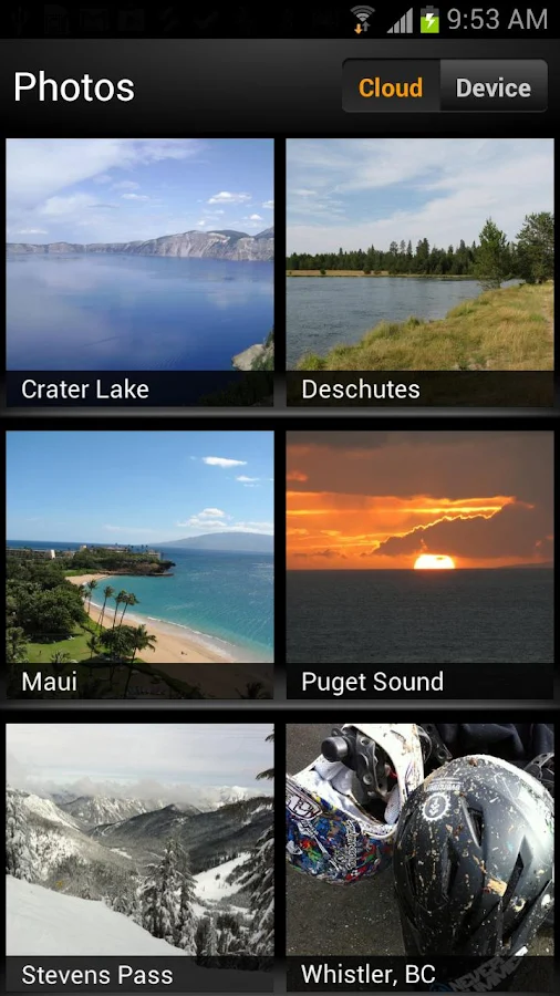 Amazon Cloud Drive Photos - screenshot
