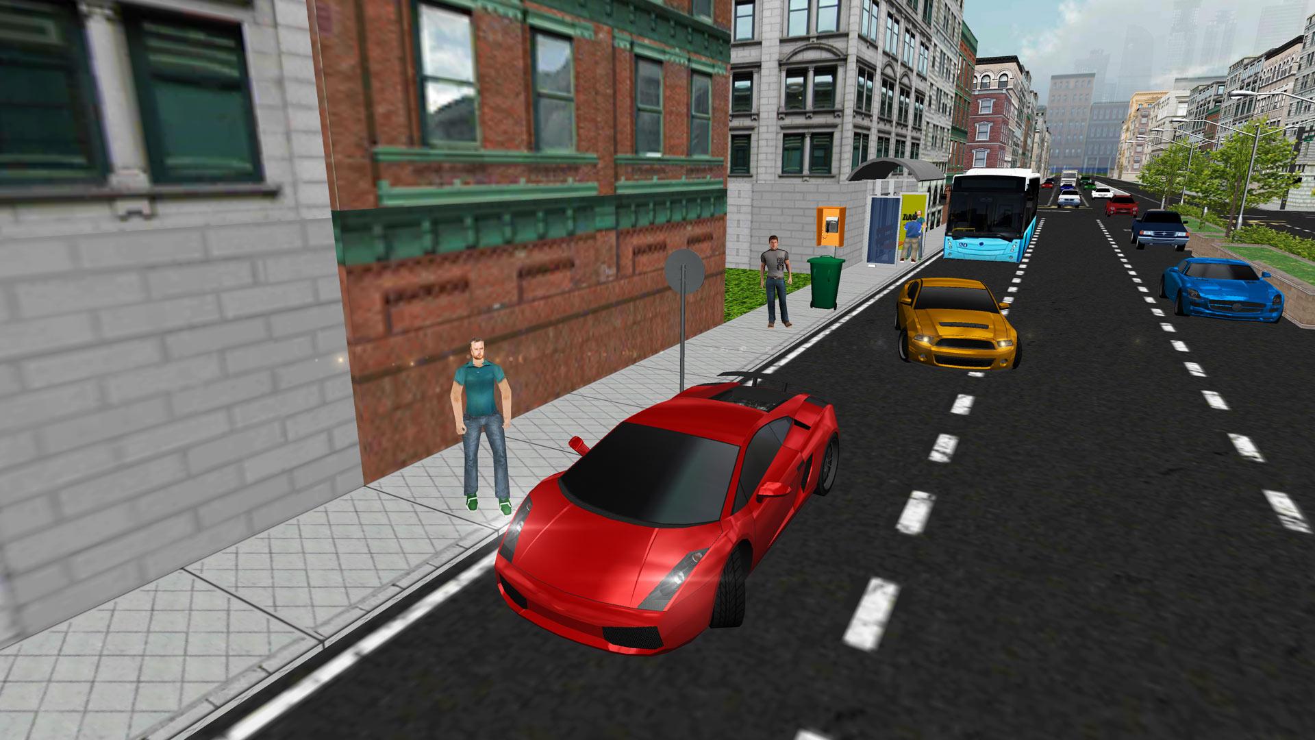 Android application City Driving 3D screenshort