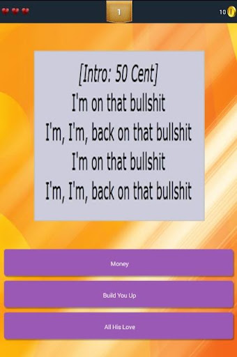 免費下載益智APP|Guess Lyrics: 50 Cent app開箱文|APP開箱王