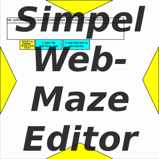 Simpel Web-Maze Editor. LOGO-APP點子