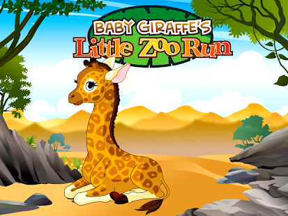 Baby Giraffe Little Zoo Run