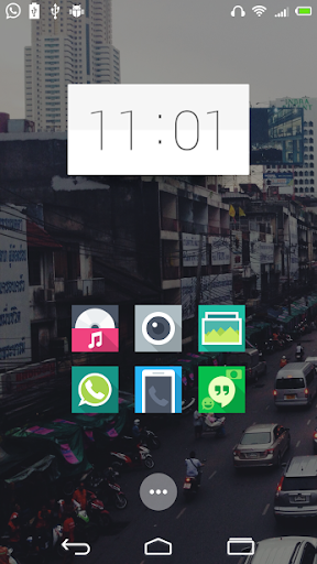 Sharp icons Solo Launcher