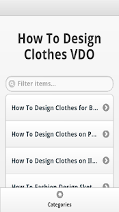 How To Design Clothes VDO