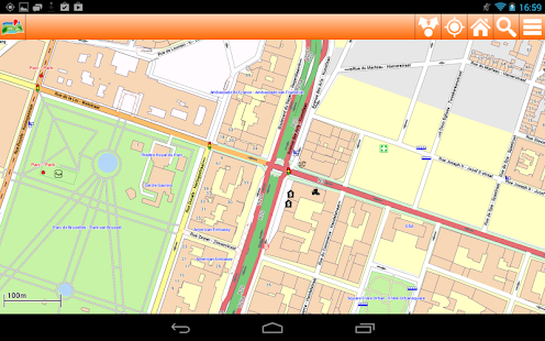 Brussels Offline mappa Map Screenshots 11