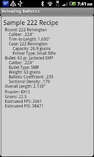 Download 222 Remington Ballistics Data APK for Android