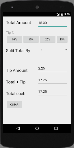 THE Simplest Tip Calculator