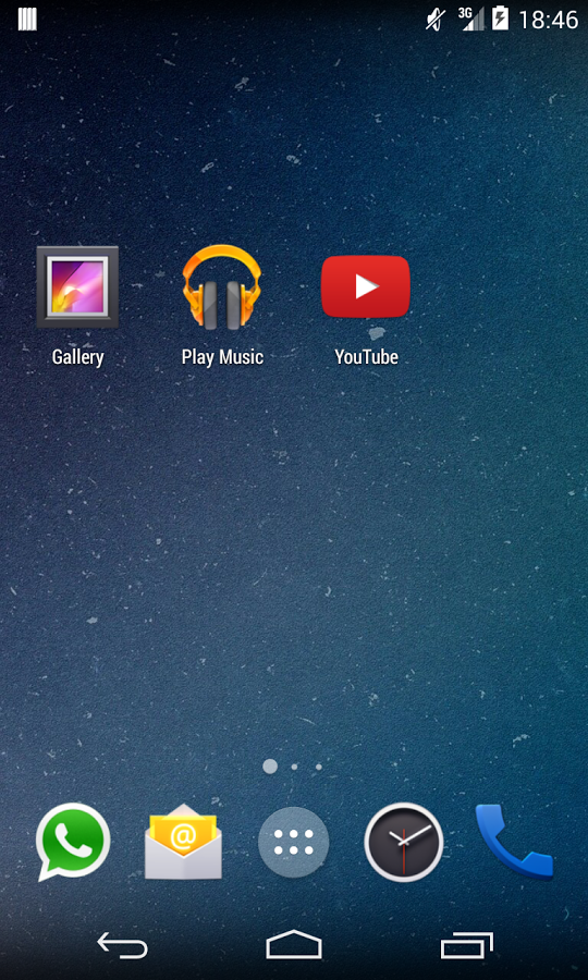 Launcher+ Key Screen 1