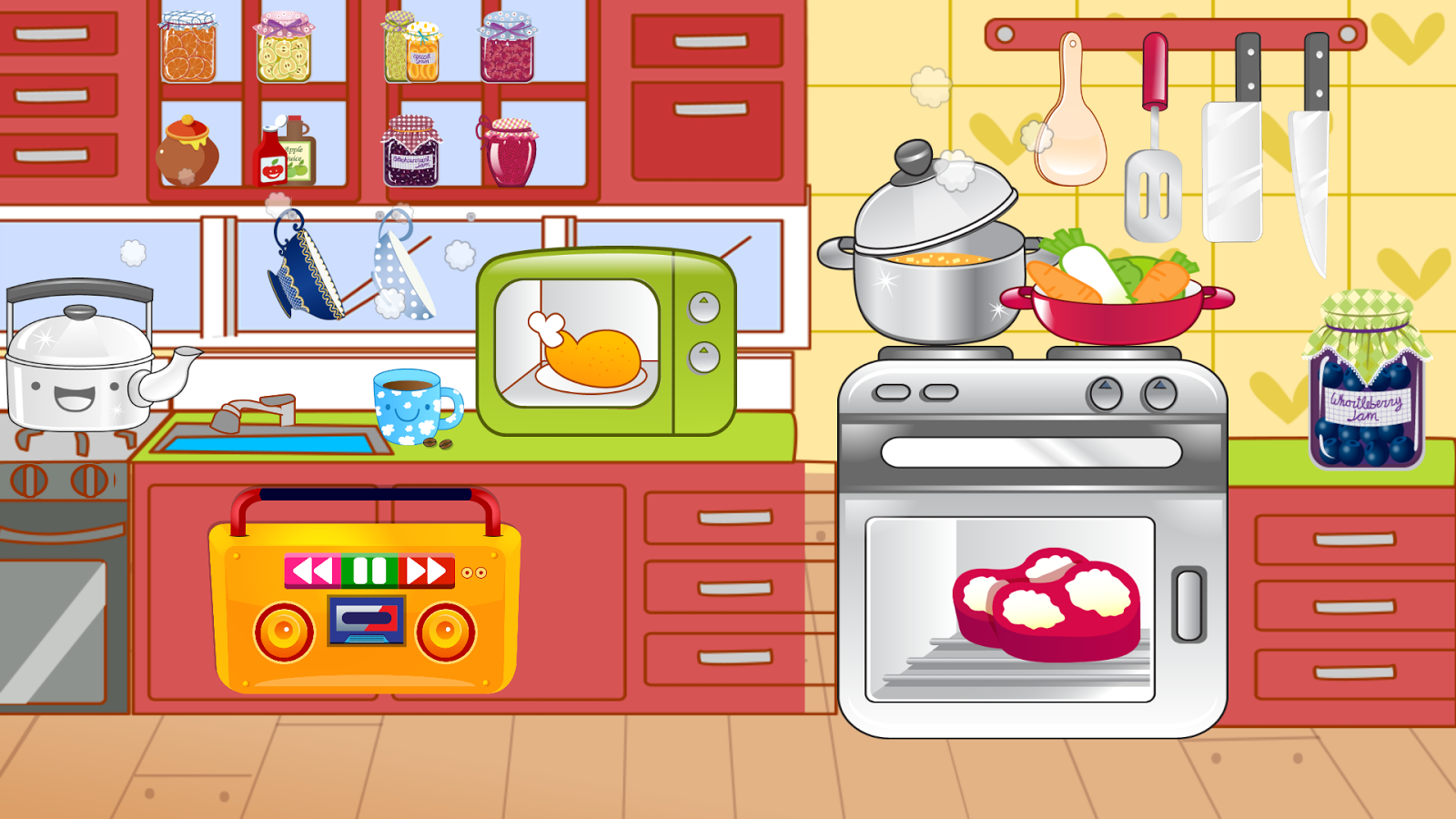 Kids Kitchen Free Cooking Game Android Apps On Google Play