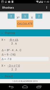 Lastest Bhaskara Calculator V3 APK