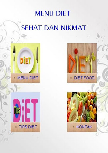 Tips dan menu Diet