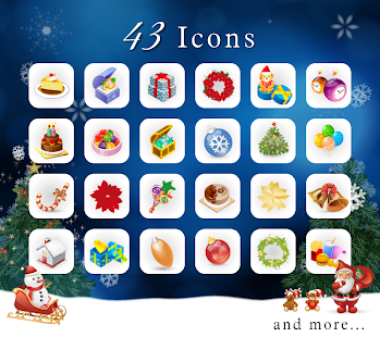 Download X'mas Cute Icon & WP APK for PC