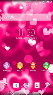 How to install Theme XPERIEN™ - Love Pink lastet apk for laptop