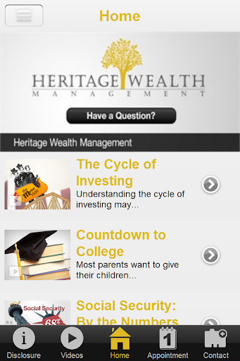 【免費財經App】Heritage Wealth Management-APP點子