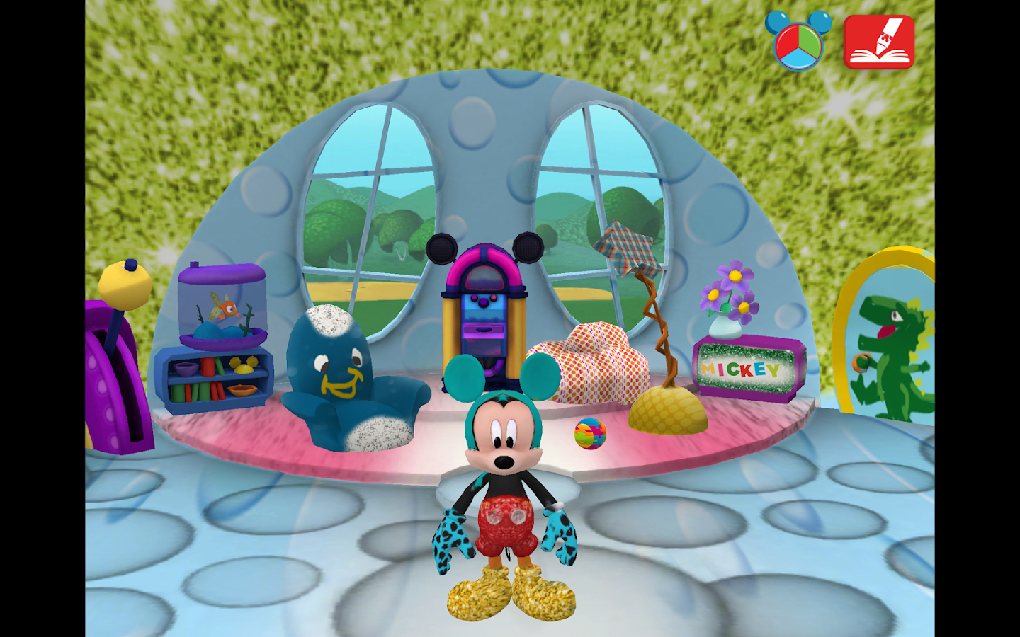 Mickey's Color and Play! - screenshot