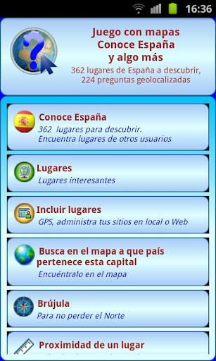 GameWorld - Juegos con mapas