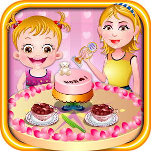 alt="Baby Hazel Mothers Day wish all mothers, a Happy Mothers Day. Play and enjoy Baby Hazel Mothers Day Game app for your android device. Enjoy!  Like any other kid, Baby Hazel loves her Mom very much. So, this year she wants to surprise Mom on with a Mothers Day celebration. So, Baby Hazel along with her Dad are busy making arrangements forthe celebration. Can you help out little girl and take part in the family celebration? First you need to goto shop with Hazel and buy necessities. Then goto kitchen to prepare Mothers Day Cake and later decorate the room. Be part of this joyous day with Baby Hazel and her family. Have fun!"