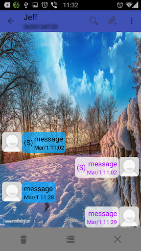 Ellipsis SMS MMS messenger