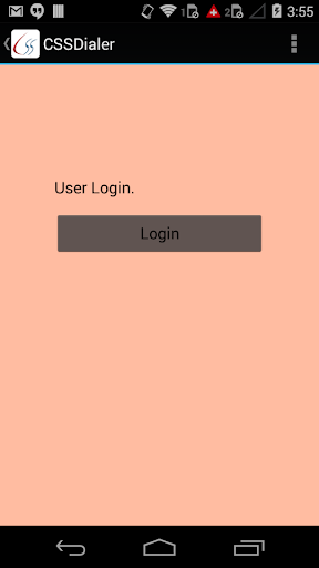 CSS Android VoIP Mobile Dialer
