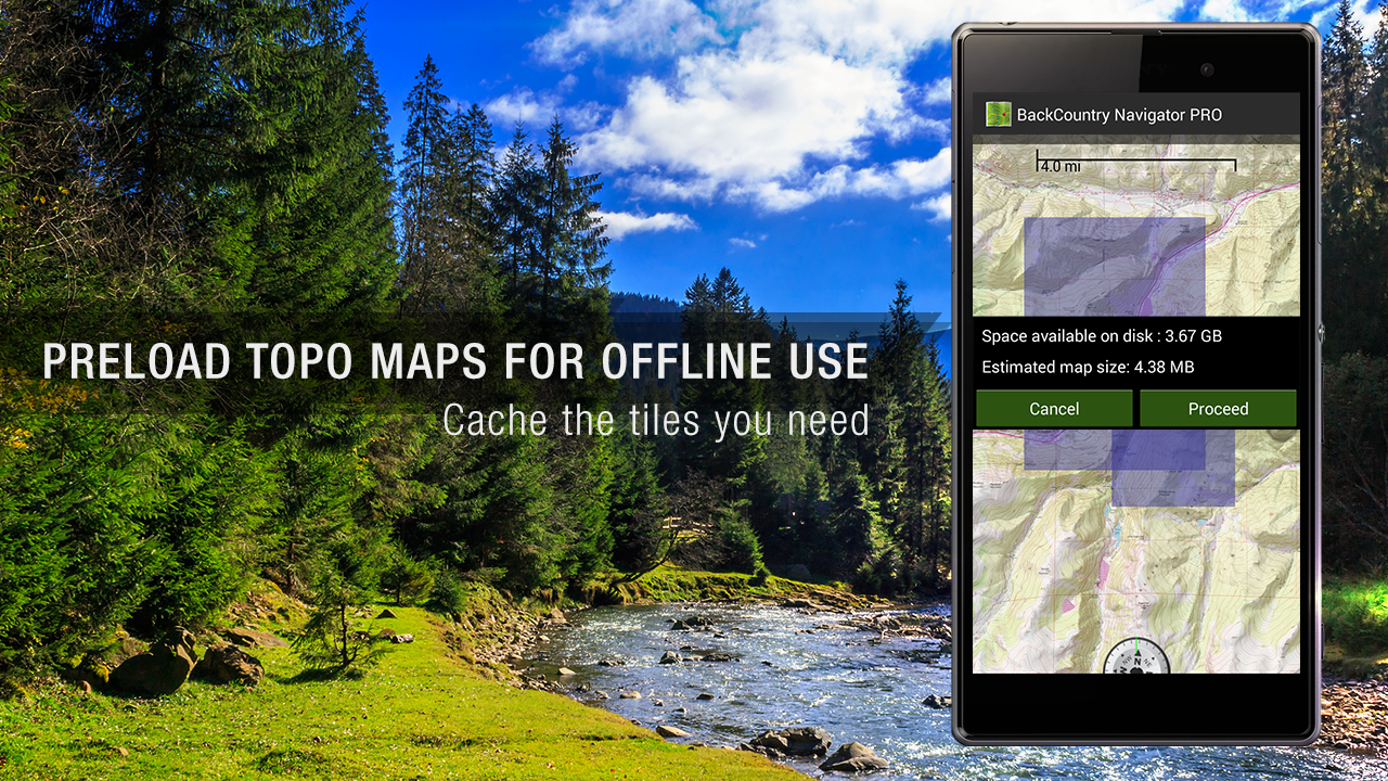 BackCountry Navigator TOPO GPS v5.4.5 Apk Full Download - screenshot