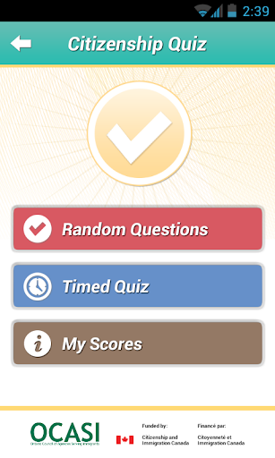 【免費教育App】Canadian Citizenship Quiz-APP點子