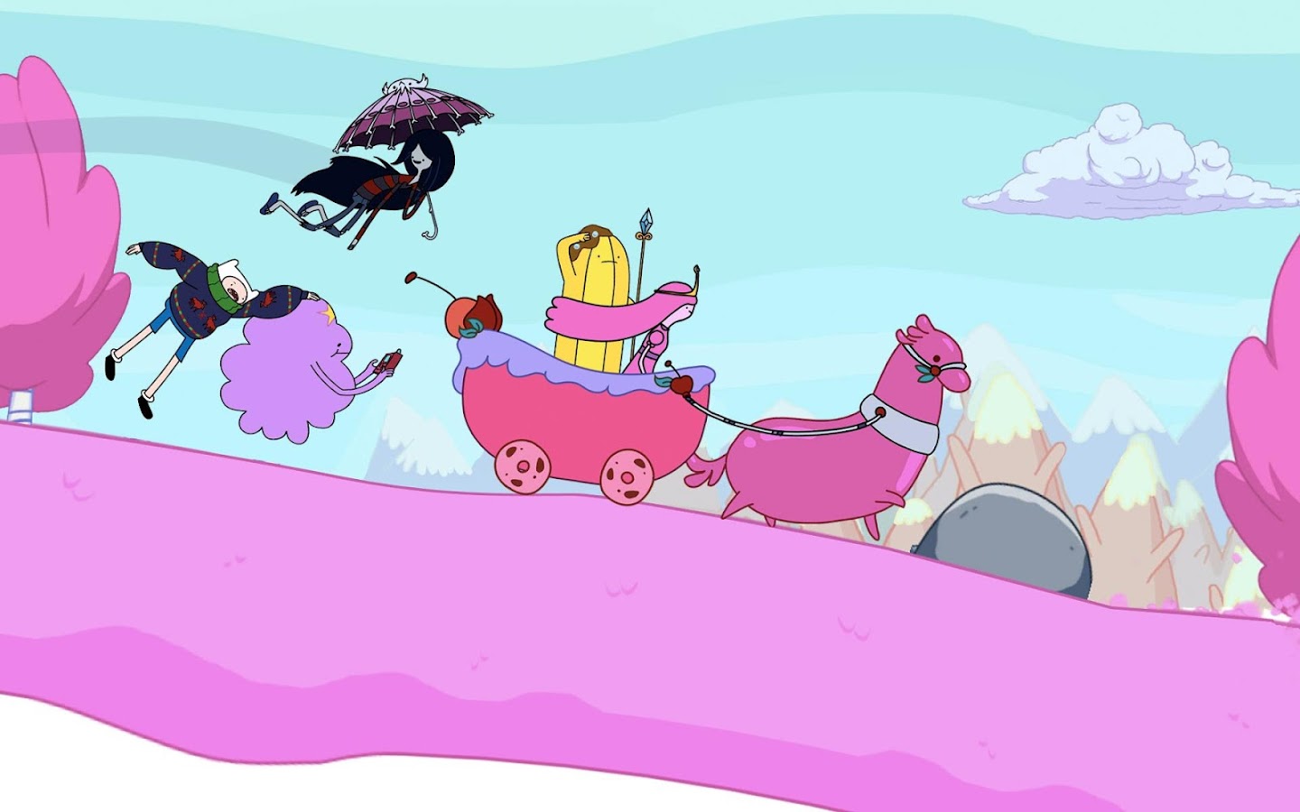 Ski Safari: Adventure Time - screenshot