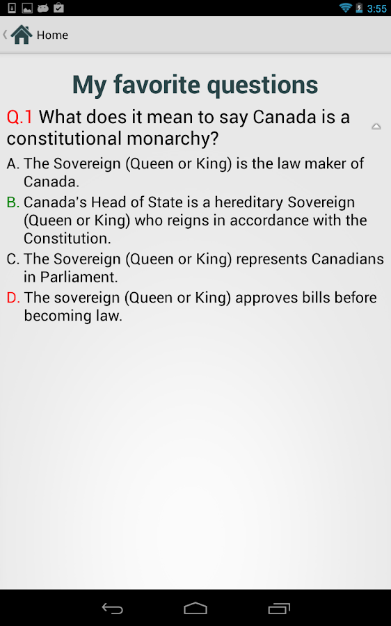 Canada Citizenship Test Questions Answers Pdf