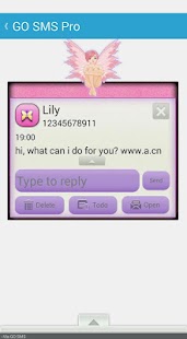 Lastest PixiePink/GO SMS THEME APK for Android