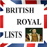 British Royal Family Lists Application icon