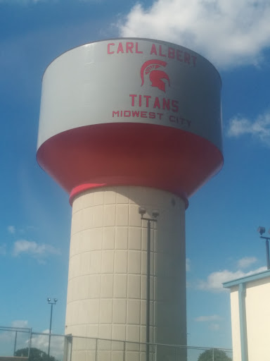 Carl Albert Titans Water Tower