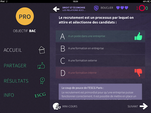 免費下載教育APP|Objectif BAC PRO 2015 app開箱文|APP開箱王