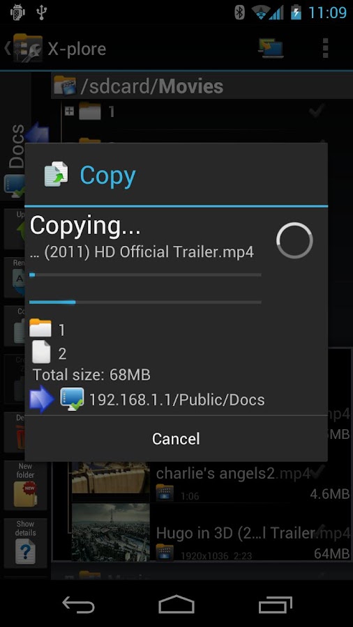 X-plore File Manager - screenshot