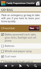 Family Preparedness Checklist poster 4