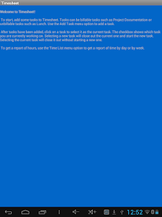 Free TimeSheet APK