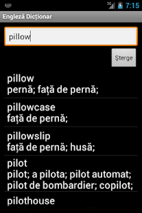 Lastest Dictionar englez-roman APK