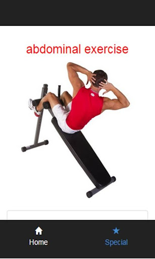 【免費健康App】abdominal exercise-APP點子