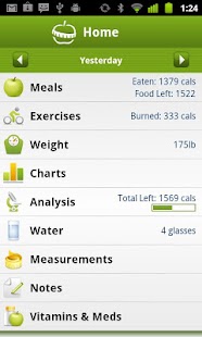 Calorie Counter PRO MyNetDiary - screenshot thumbnail