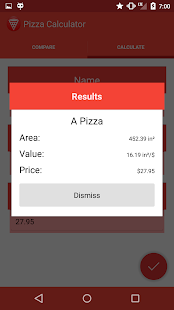 Free Download Pizza Calculator APK for Android