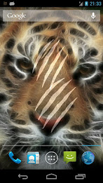 Neon Tiger Live Wallpaper poster 6