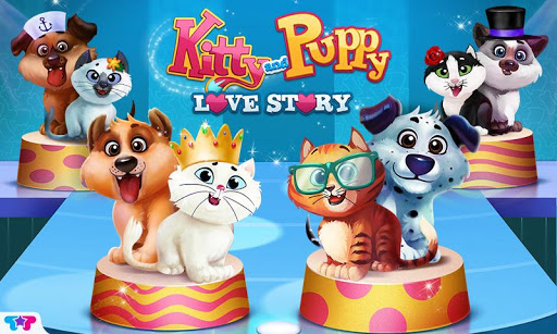 【免費家庭片App】Kitty & Puppy: Love Story-APP點子