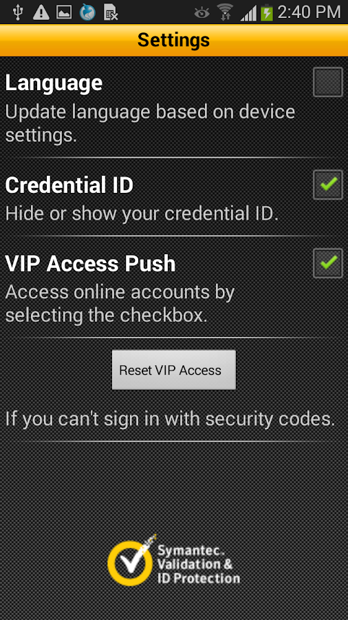 Symantec vip access что это