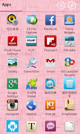 Launcher 8 theme:Love poster 3