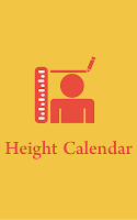 Captura de pantalla de Height Tracking Calendar APK #6