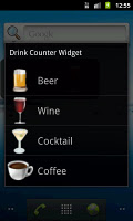 Drink Counter Widget APK Gambar Screenshot #3