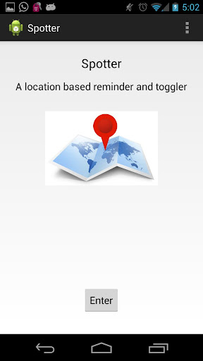 Spotter Location Based Toggler