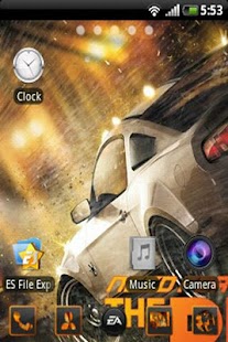 The Run Go Launcher EX Theme