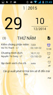 Thời khóa biểu Screenshots 2